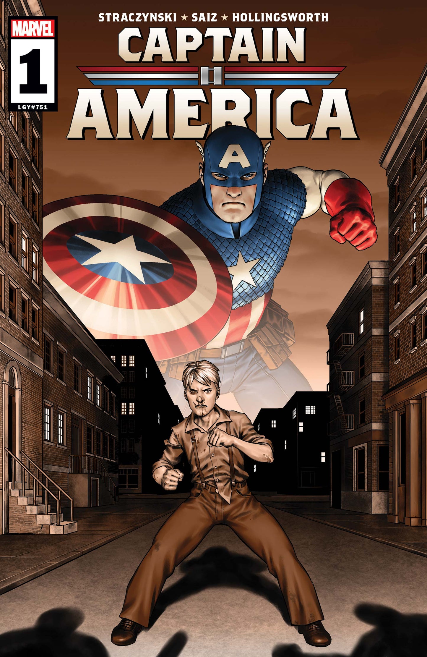 Captain America #1 (2023) Lgy #751