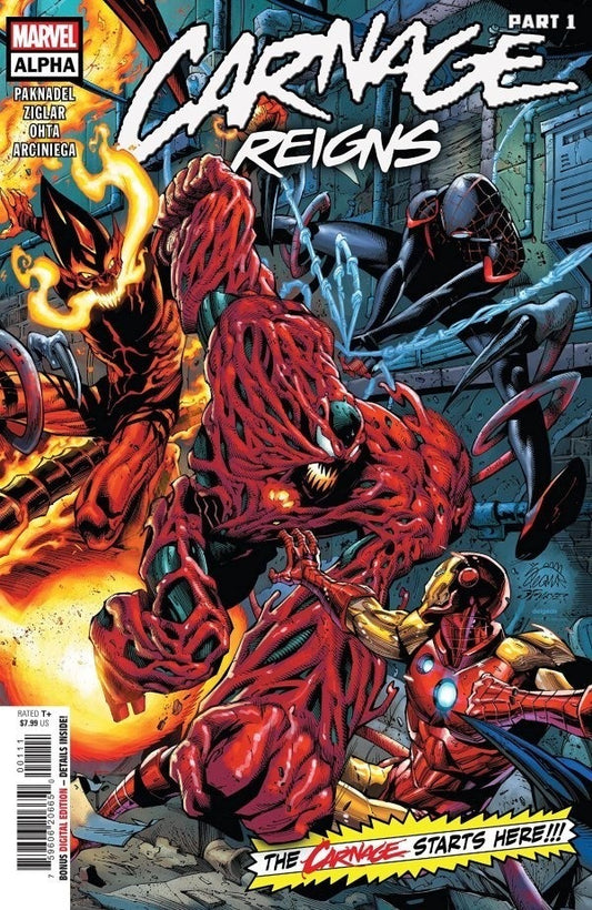Absolute Carnage Capitaine Marvel 1-Shot