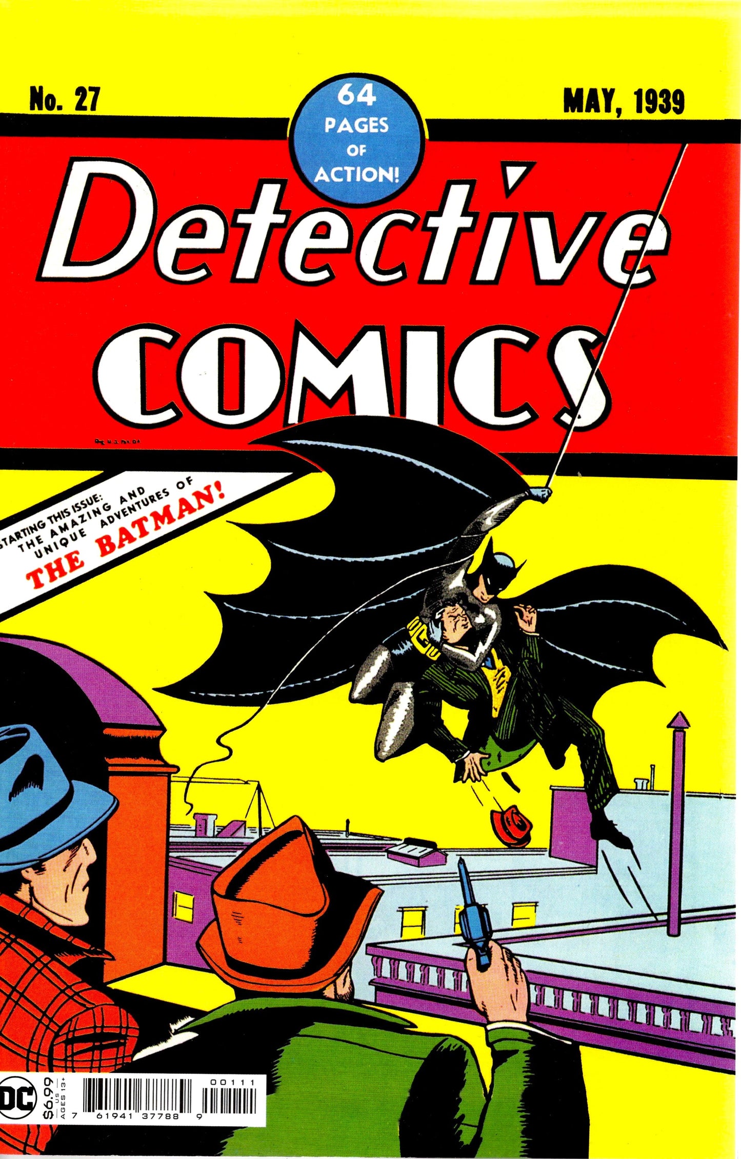 Detective Comics #27 (1939) Facsimile Variant