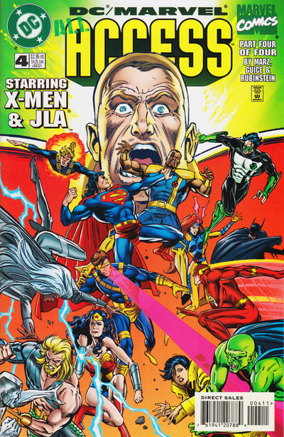 DC/Marvel All-Access - Complete 4 Issue Set