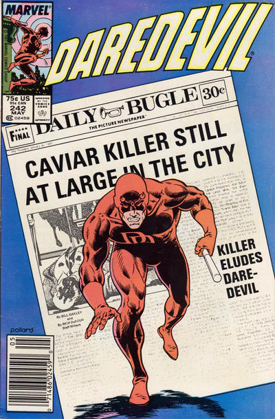 Daredevil #242 - Newsstand (1964)