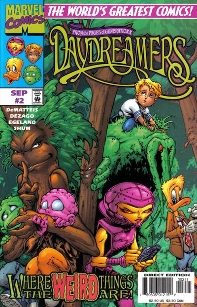 Daydreamers (1997) - Complete 3 Issue Set