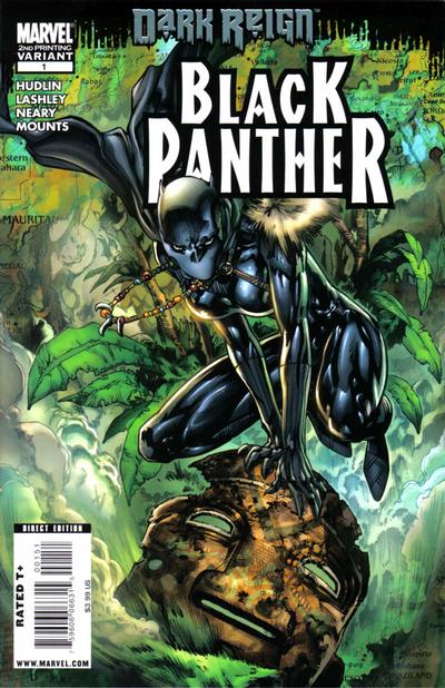 Black Panther (2009) #1 - 2nd Printing