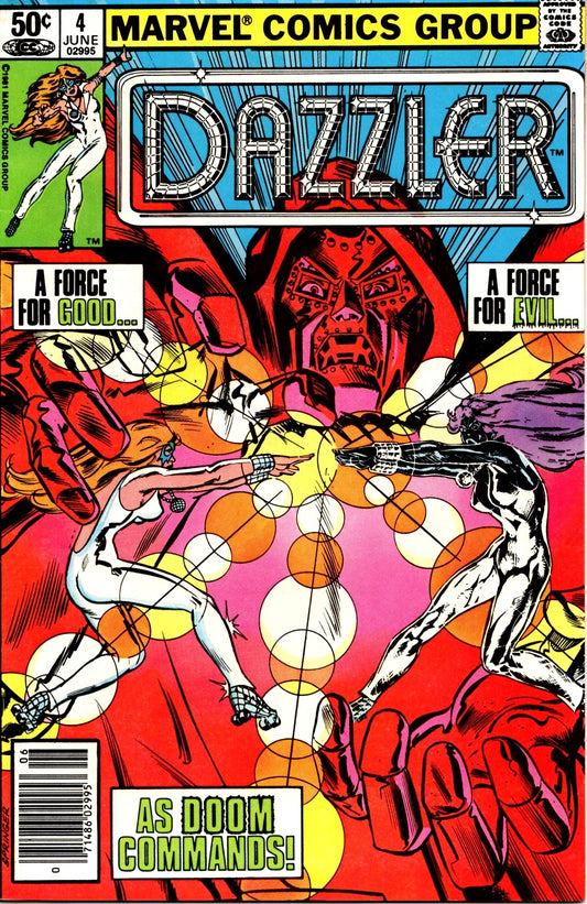 Dazzler #4 (1981) Newsstand