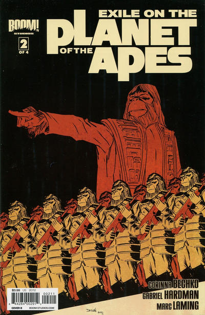 Exile on The Planet of the Apes (2012) - Complete 4 Issue Set