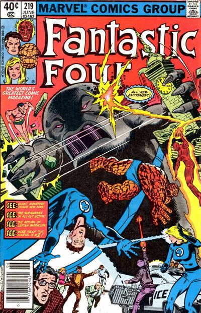 Fantastic Four #219 (1961) - Newsstand