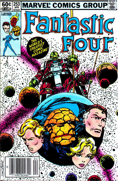 Fantastic Four (1961) #253 - Newsstand Variant