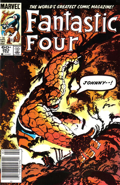 Fantastic Four (1961) #263 - Newsstand Variant