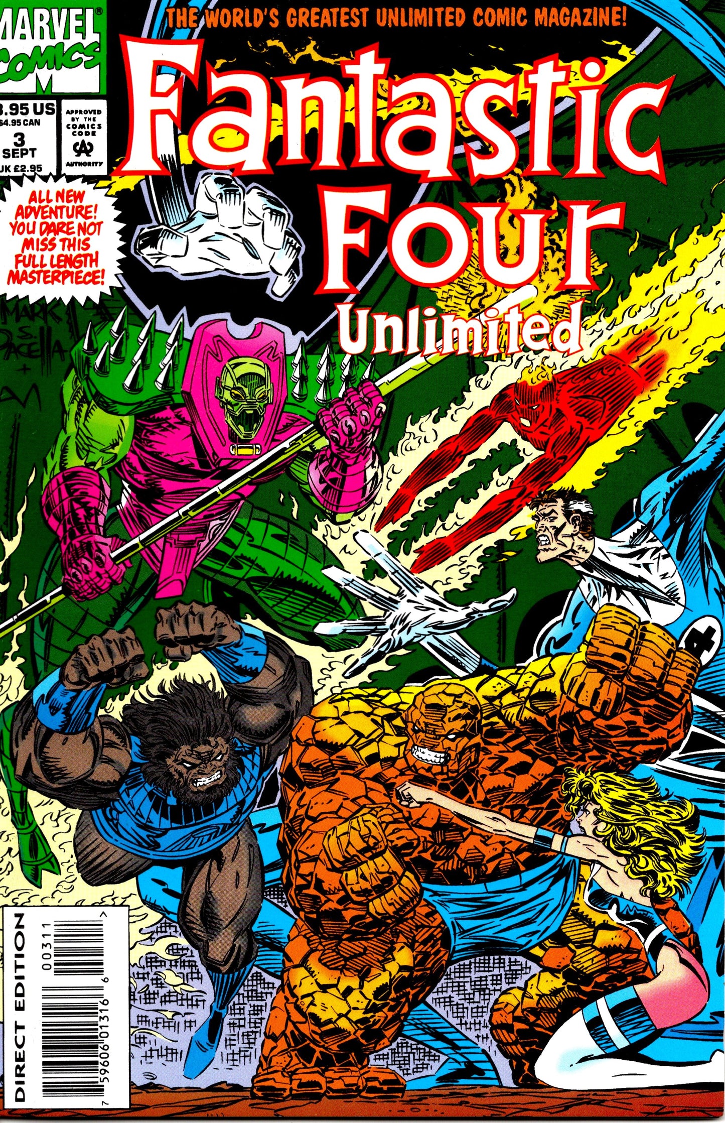 Fantastic Four Unlimited #3 (1993)