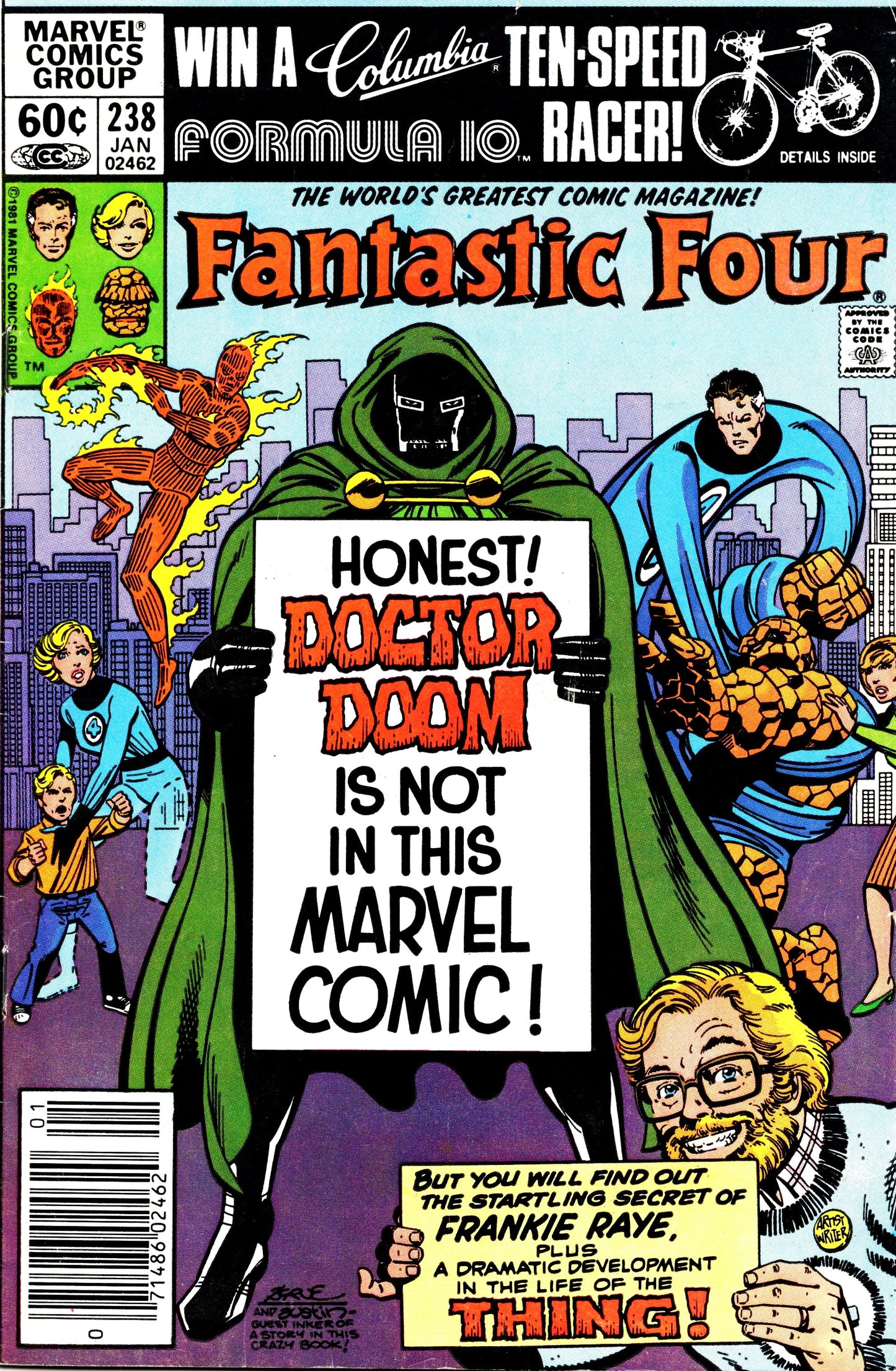 Fantastic Four #238 (1961) Newsstand