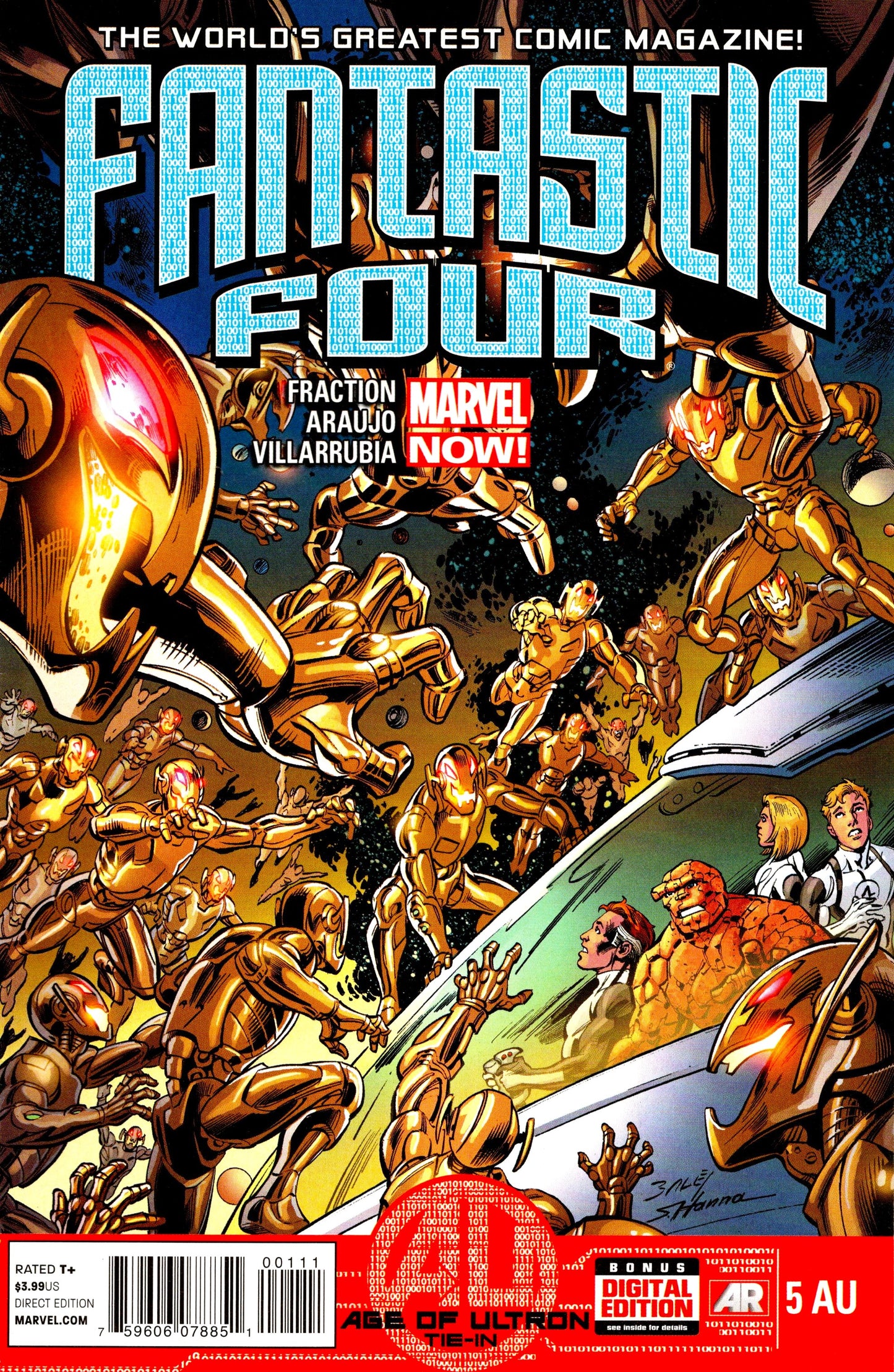 Fantastic Four #5 AU (2013)