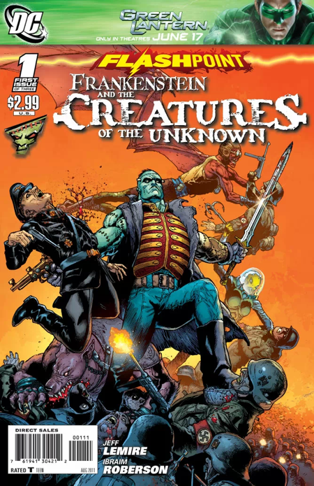 Flashpoint: Frankenstein and The Creatures of The Unkown 3x Set