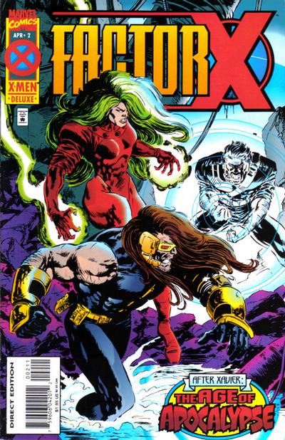Factor X (1995) - Complete 4 Issue Set