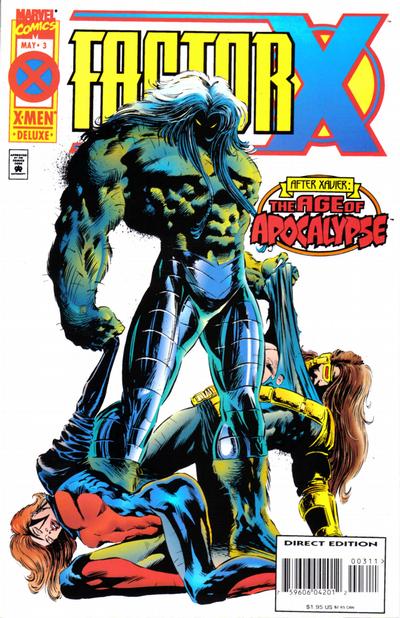 Factor X (1995) - Complete 4 Issue Set
