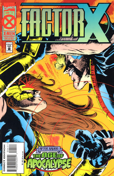 Factor X (1995) - Complete 4 Issue Set