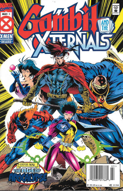 Gambit & The X-Ternals (1995) - Complete 4 Issue Set