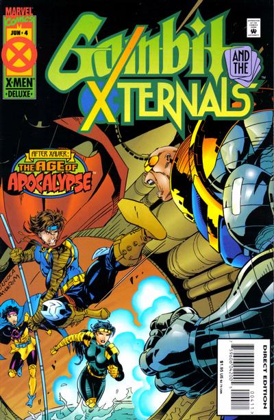 Gambit & The X-Ternals (1995) - Complete 4 Issue Set