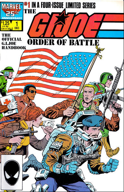 The GI Joe Order of Battle - Complete 4 Issue Set
