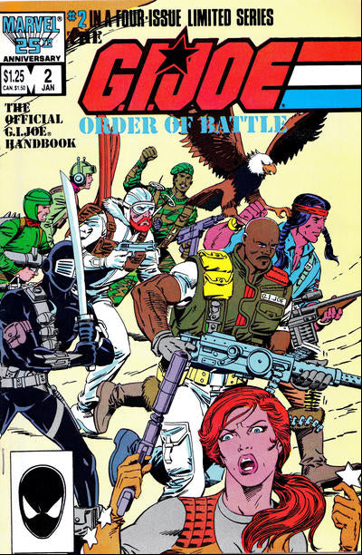 The GI Joe Order of Battle - Complete 4 Issue Set