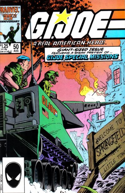 GI Joe Real American Hero #50 (1982)