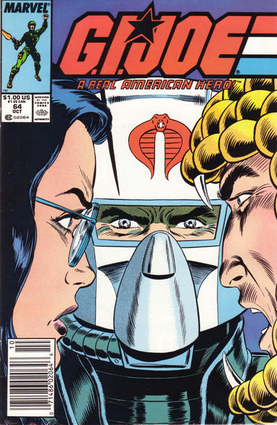 GI Joe Real American Hero #64 - Newsstand
