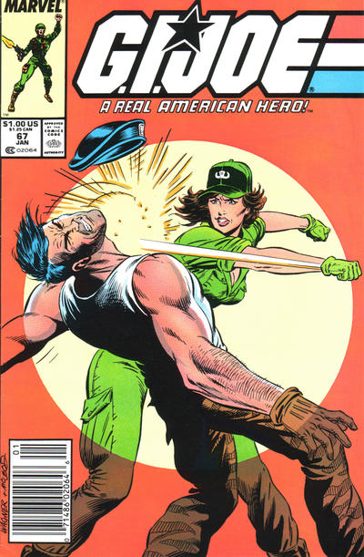 GI Joe Real American Hero #67 (1982) - Newsstand