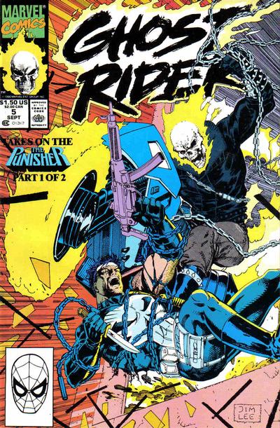 Ghost Rider Takes on The Punisher (1990) - Complete 2 Issue Set