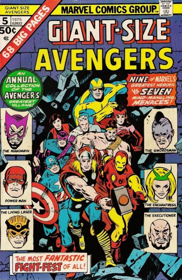 Giant-Size Avengers (1974) #5