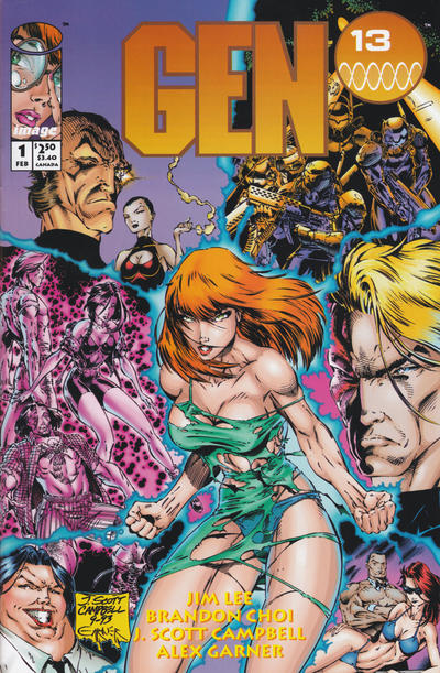 Gen 13 (1994) - Complete 5 Issue Set + Issue #0