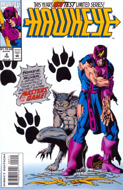 Hawkeye (1994) #1-4 - Complete 4 Issue Set
