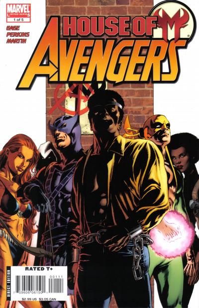 House of M: Avengers - Complete 5 Issue Set