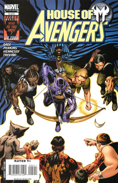 House of M: Avengers - Complete 5 Issue Set