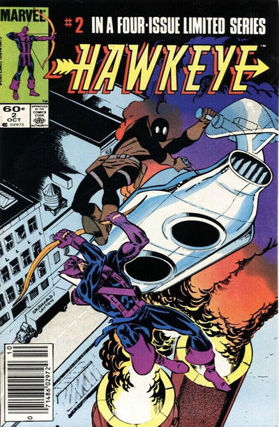 Hawkeye (1983) #1-4 - Complete 4 Issue Set (Newsstand)