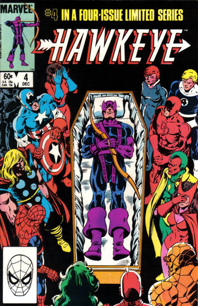 Hawkeye (1983) #1-4 - Complete 4 Issue Set