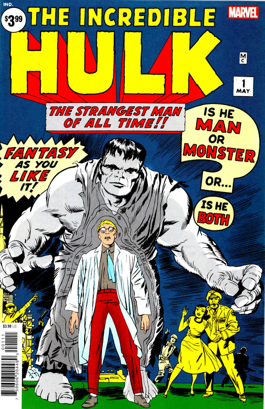 Incredible Hulk #1 (1962) Facsimile Variant