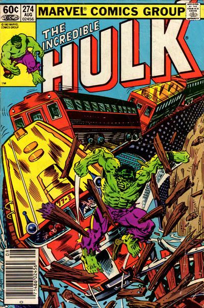 Incredible Hulk (1968) #274 - Newsstand