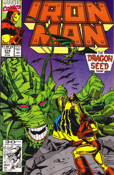 Iron Man: The Dragon Seed Saga - Complete 4 Issue Set