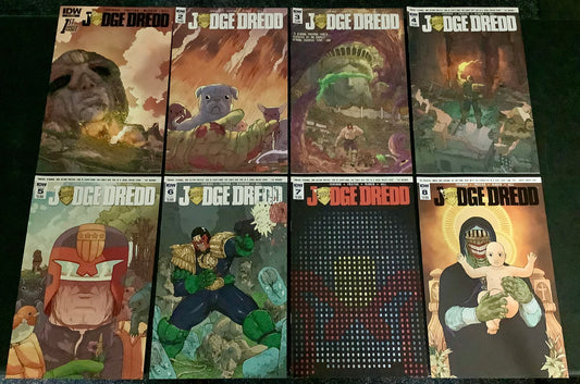 Judge Dredd #1 - #12 plus Annual (2015) Complete 13x set
