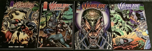 Warblade #1 - #4 (1995) Complete 4x Set