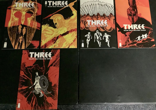 Three #1 - #5 (2013) Complete 5x Set