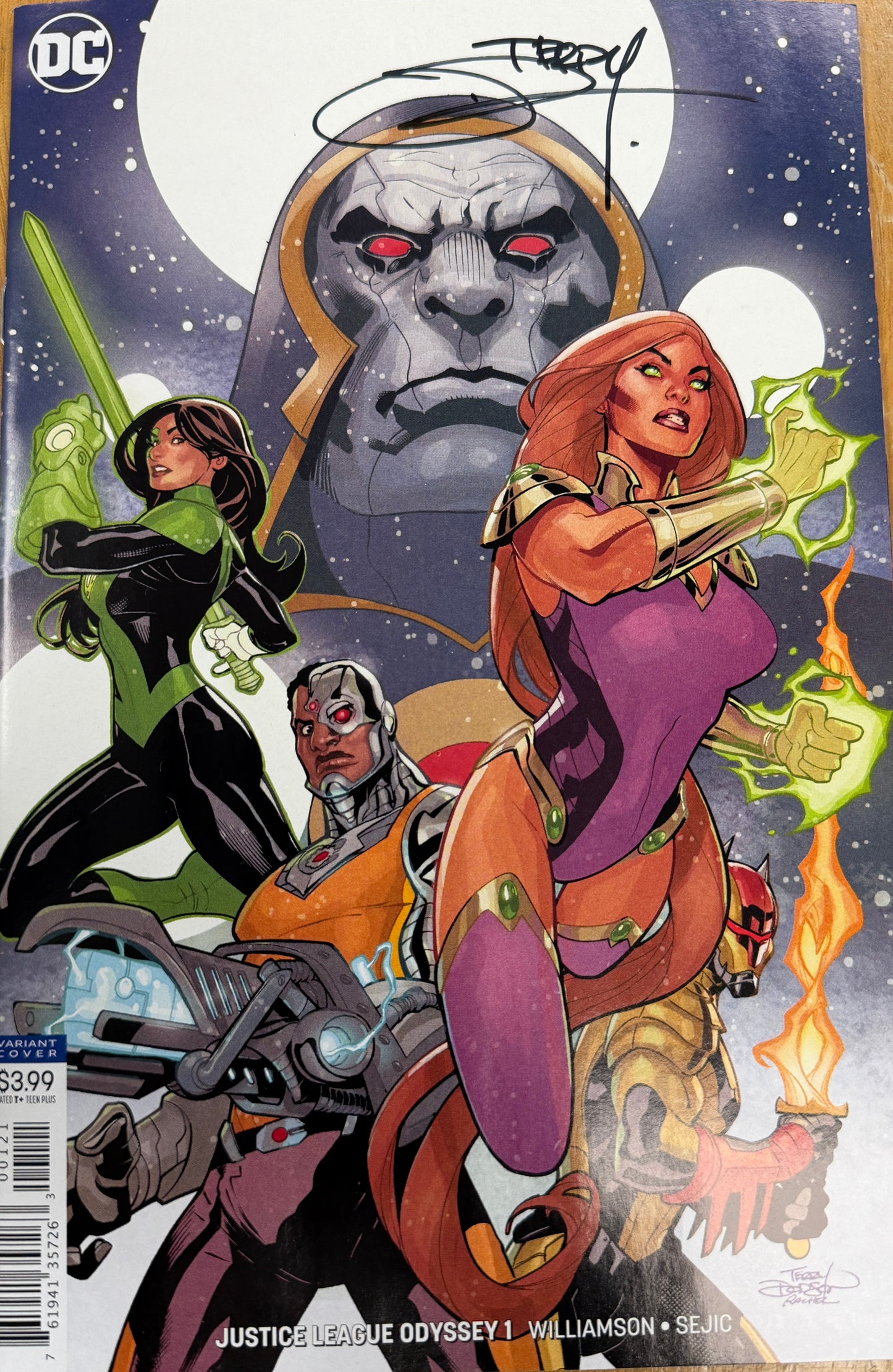 Justice League Odyssey (2018) #1 - Signed by Dodson