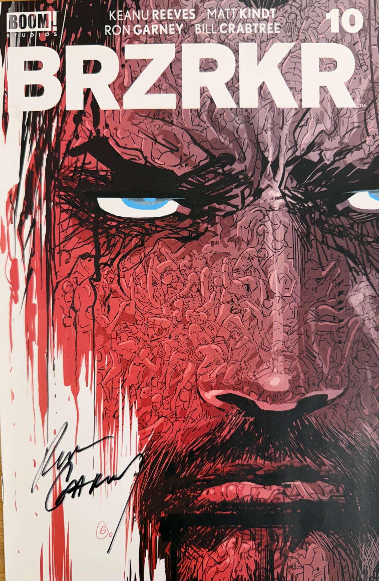 Brzrkr #10 - Signed by Garney