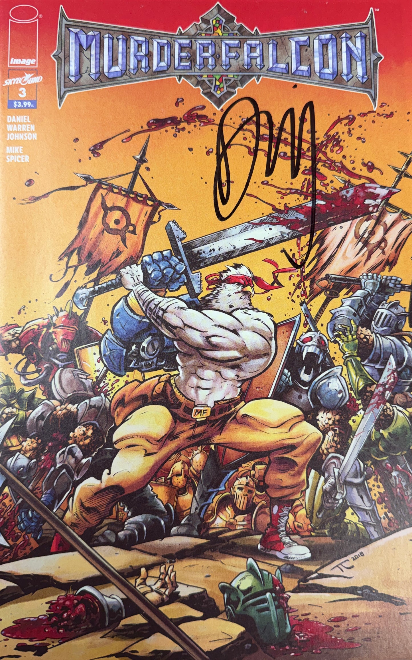 Murder Falcon #3 - Signed by Daniel Warren Johnson