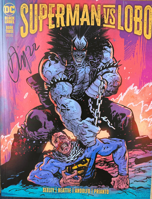 Superman vs Lobo #3 - Signed by Daniel Warren Johnson