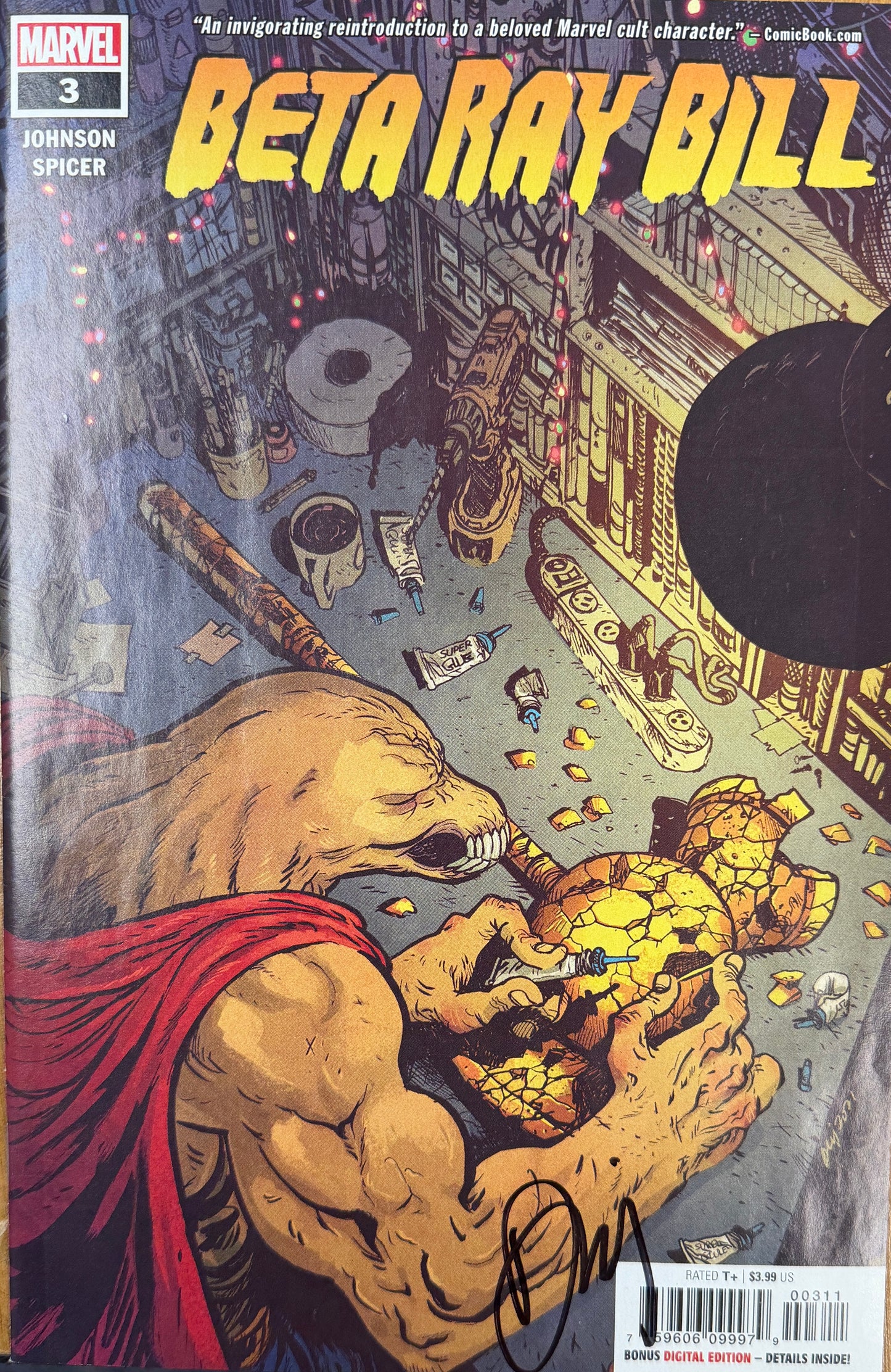 Beta Ray Bill (2021) #3 - Signed by Daniel Warren Johnson