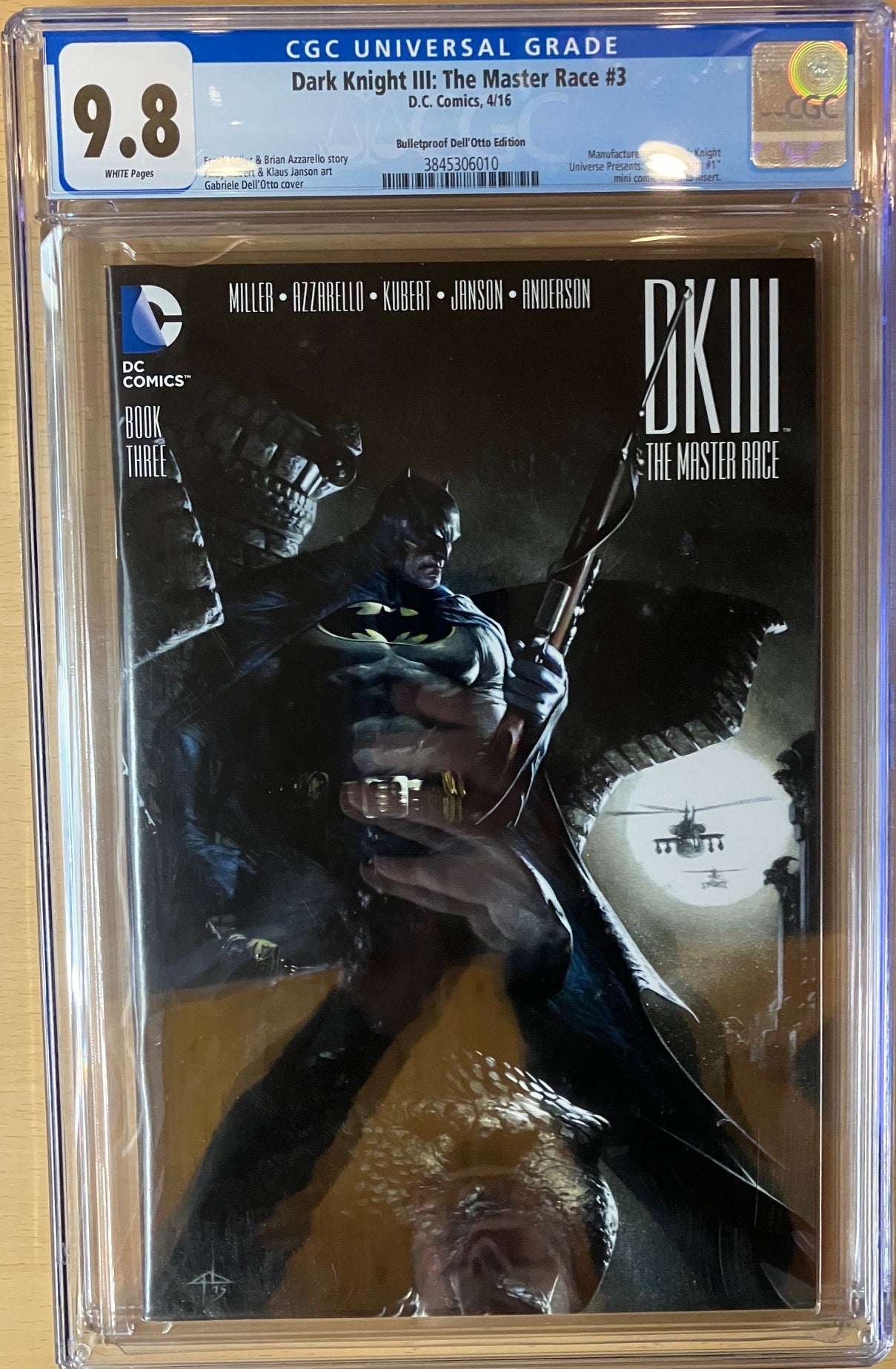 Dark Knight III: Master Race #3 - CGC 9.8