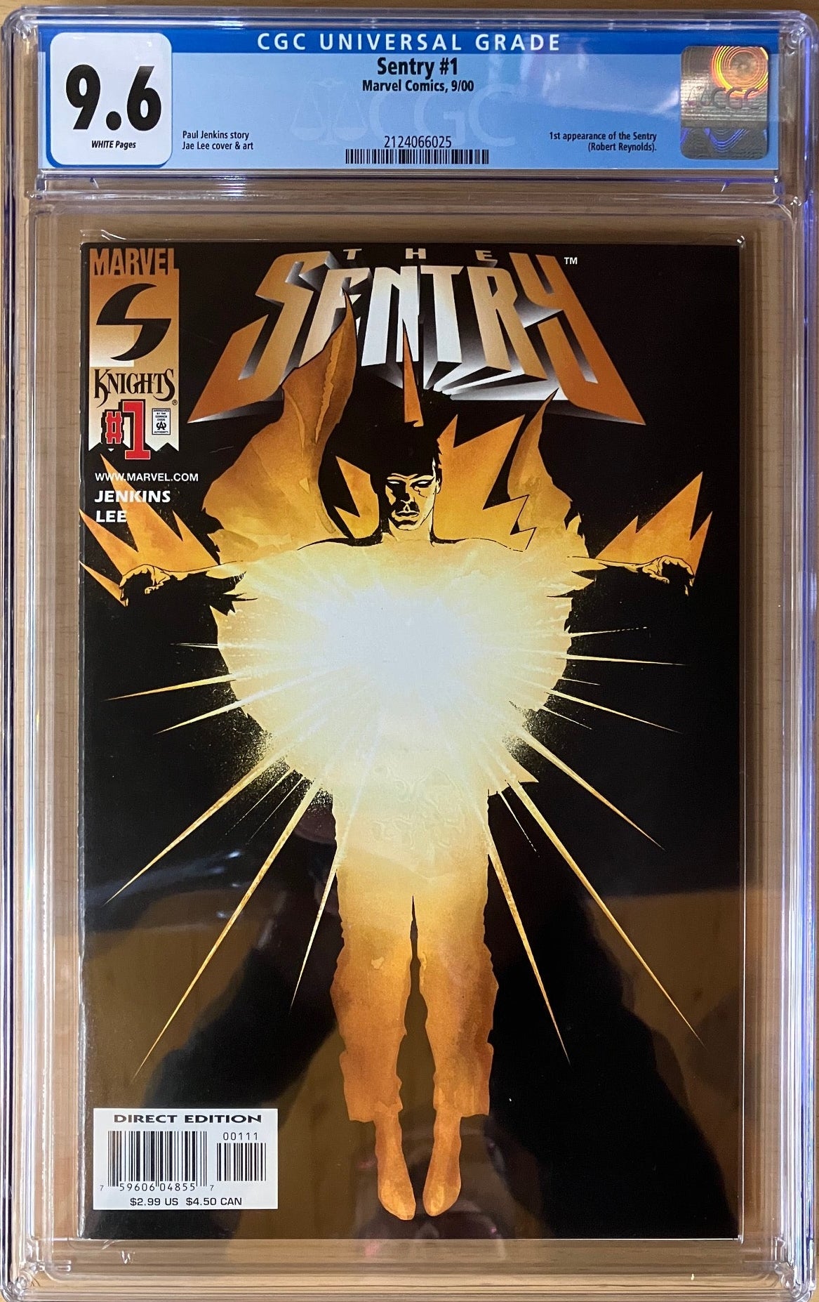 Sentry (2000) #1 - CGC 9.6