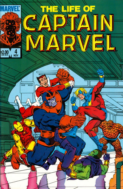 The Life of Captain Marvel (1985) #4