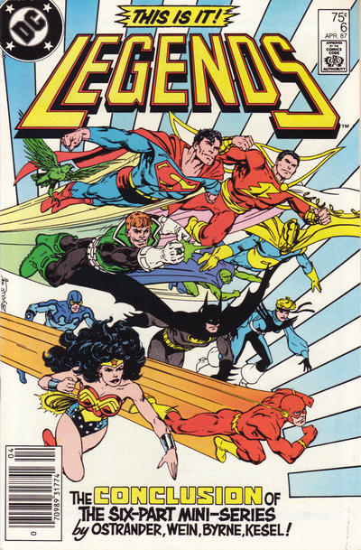 Legends (1986) - Complete 6 Issue Set