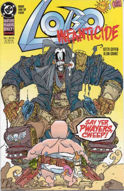Lobo: Infanticide (1992) - Complete 4 Issue Set